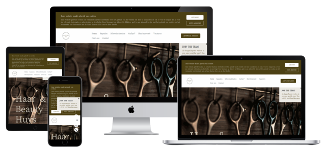 HaarenBeautyHuys website