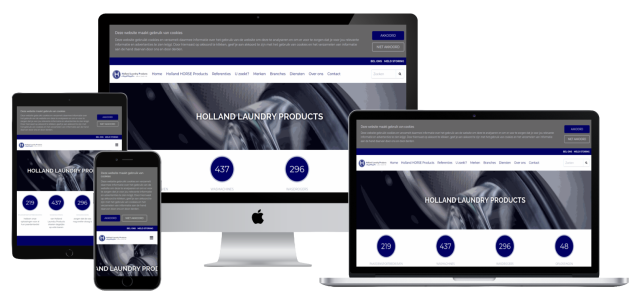 Holland Laundry Products website
